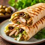 Шаурма "Греческая" с оливками